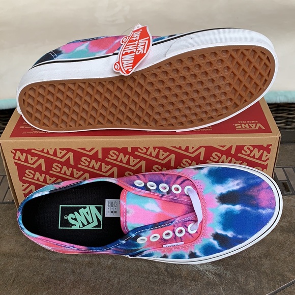 VANS AUTHENTIC TIE DYE MULTI/TRUE WHITE WMNS - Picture 4 of 15